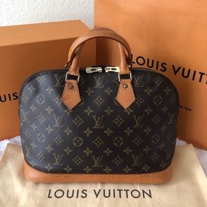❌❌SOLD❌❌Louis Vuitton Alma PM Monogram Satchel Bag